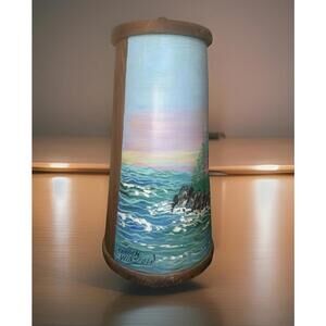 Replaca Wooden Handmade And Painted Butter Churner